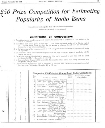 Issue page