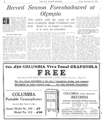 Issue page