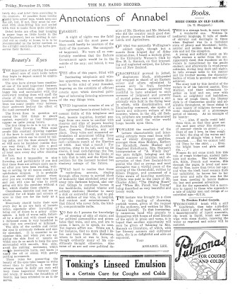 Issue page