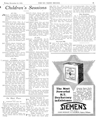 Issue page