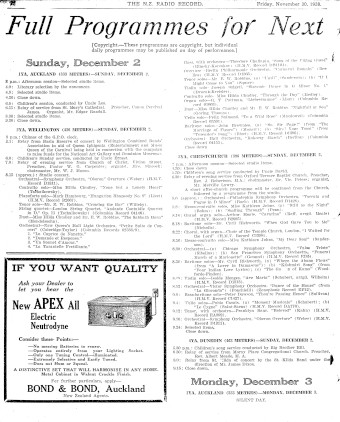Issue page