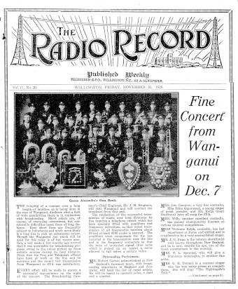 Issue page