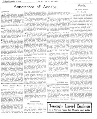 Issue page