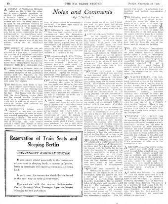Issue page