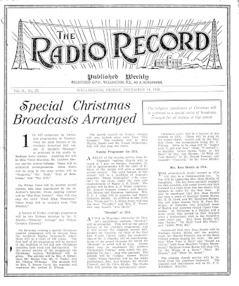 Issue page
