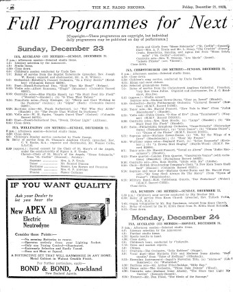 Issue page
