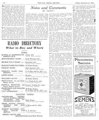 Issue page