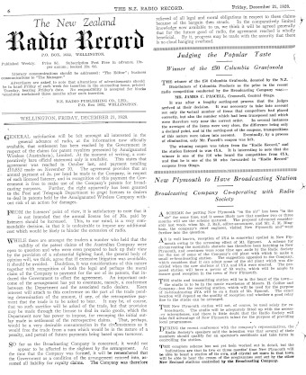 Issue page
