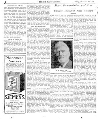 Issue page