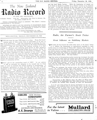 Issue page