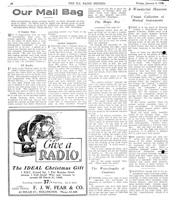 Issue page