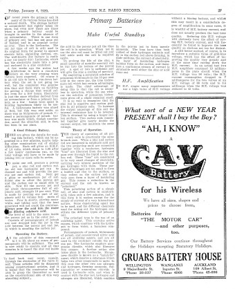 Issue page