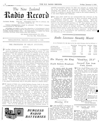 Issue page