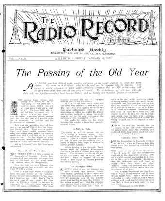 Issue page