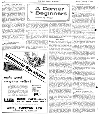 Issue page