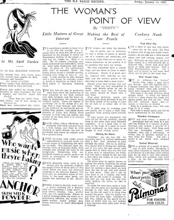 Issue page