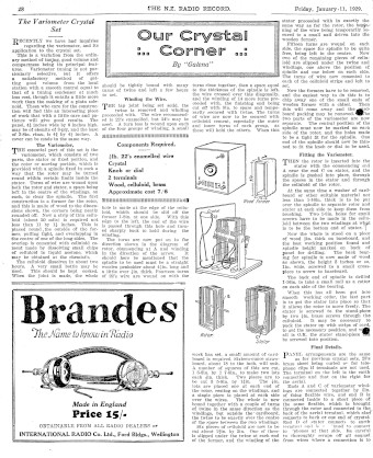 Issue page