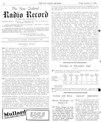 Issue page