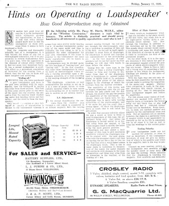Issue page
