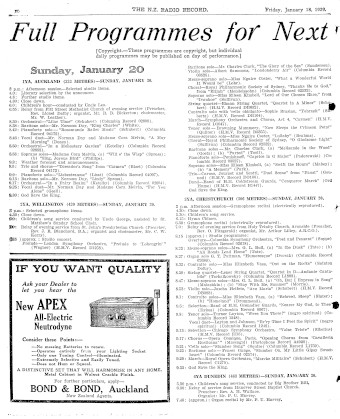 Issue page