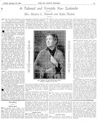 Issue page