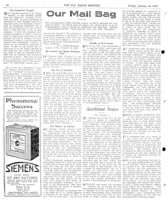 Issue page