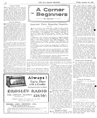 Issue page