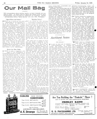 Issue page