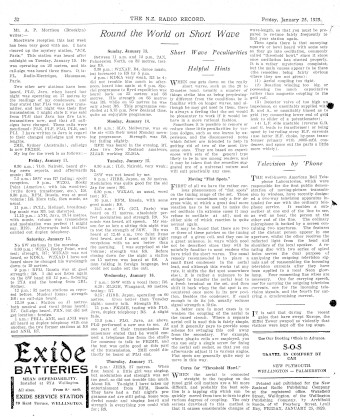 Issue page
