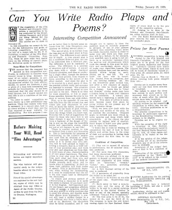 Issue page