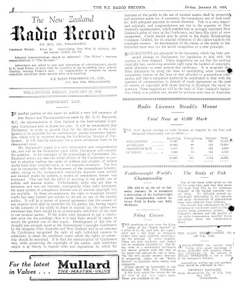 Issue page