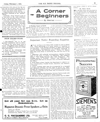 Issue page