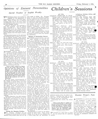 Issue page