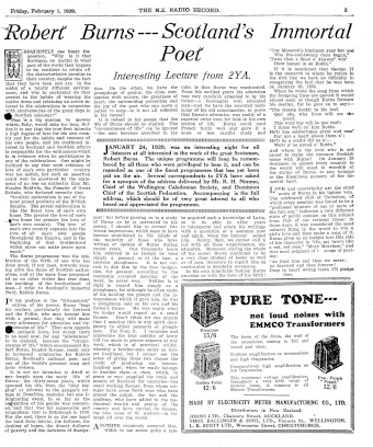 Issue page