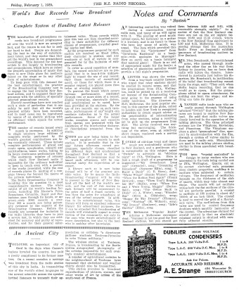 Issue page
