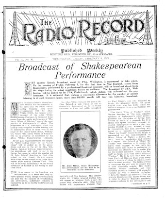 Issue page