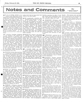Issue page