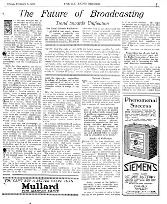 Issue page