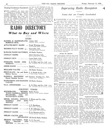 Issue page