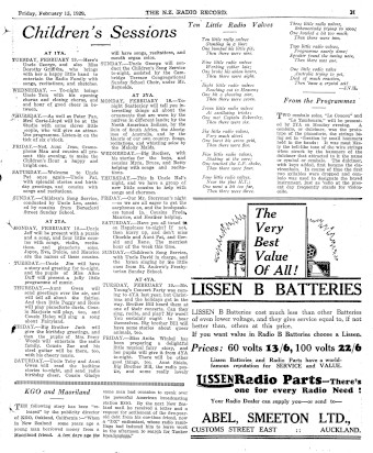 Issue page
