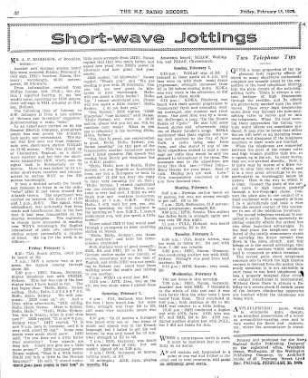 Issue page