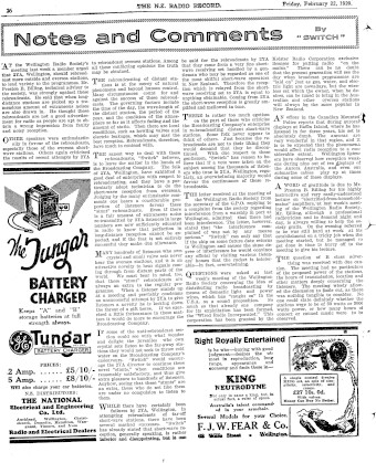 Issue page