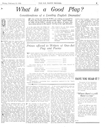 Issue page
