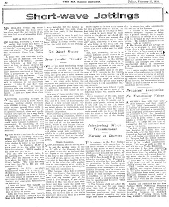Issue page