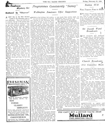 Issue page