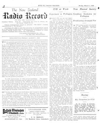 Issue page