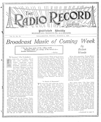 Issue page