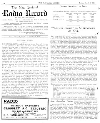 Issue page