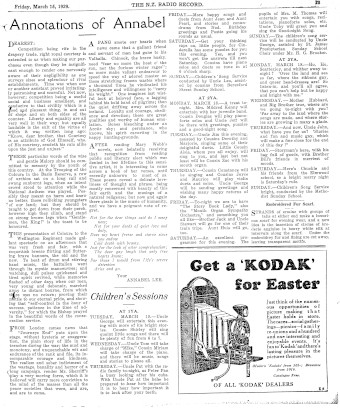 Issue page