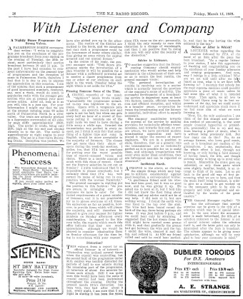 Issue page